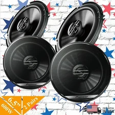 4x Pioneer 2-Way 6.5" Car Speaker 600W 6 1/2 inch replace of TS-G1645