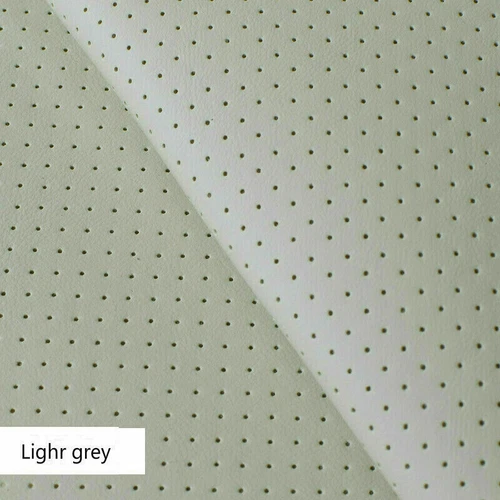 Vinyl Faux Leather Fabric Perforated Sponge Quilted Car Upholstery Materials Sew - Picture 17 of 33