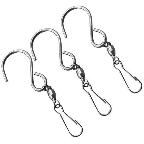8Pcs Hooks for Hanging Stainless Steel Multiple Options Crystal Outdoor - Picture 1 of 11