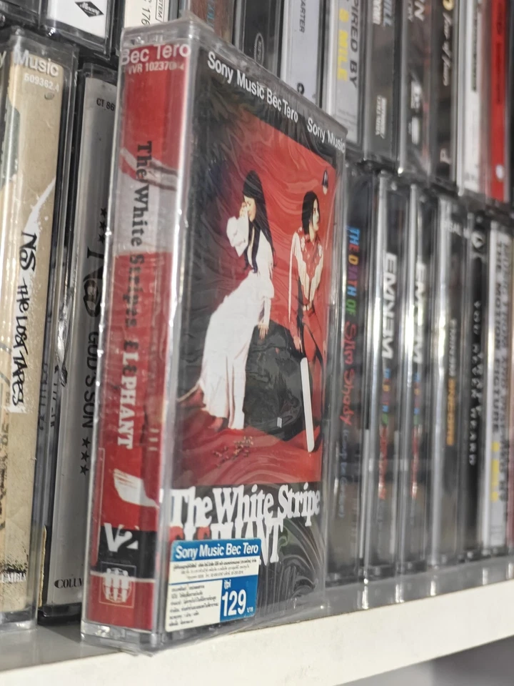 The White Stripes Elephant FACTORY SEALED Cassette Album - Image 3 of 4