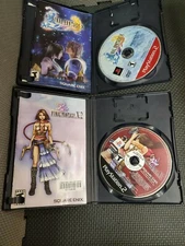 Ps2 Final Fantasy X & XII game Lot Square Enix
