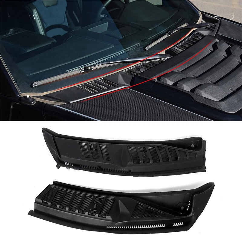 Front Black Windshield Wiper Cowl Cover For Ford F-150 2015-2020 #FL3Z15022A69A Foto 4 de 4