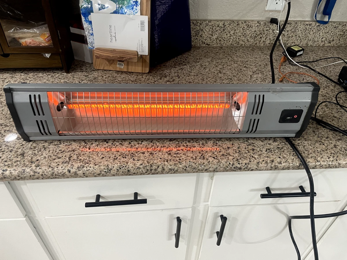 Heat Storm HS-1500-OTR 1500W Infrared Space Heater - Black 854271005369 |  eBay