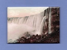NIAGARA FALLS *2X3 FRIDGE MAGNET* WATERFALLS GORGE CANADA AMERICA HORSESHOE USA