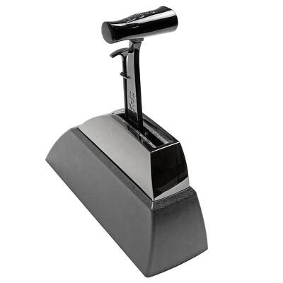 B&M Black Automatic Gated Shifter Z-Gate Universal Fit For 3 Speed Transmissions