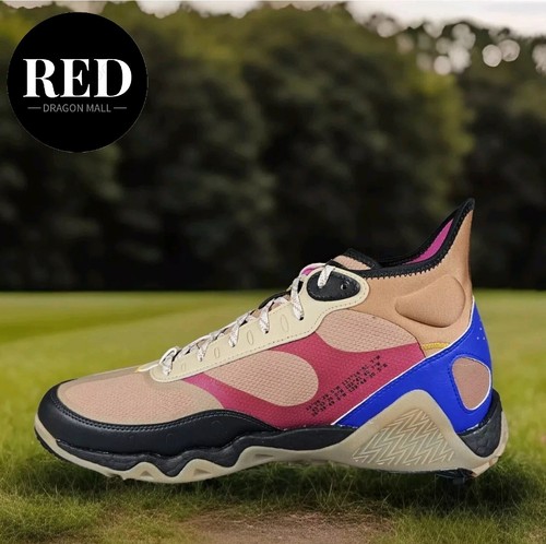 Scarpe da golf Adidas Adicross Hi Clay Strata/blu senza punte H03662 - Uomo taglia 12 - Foto 21 di 22