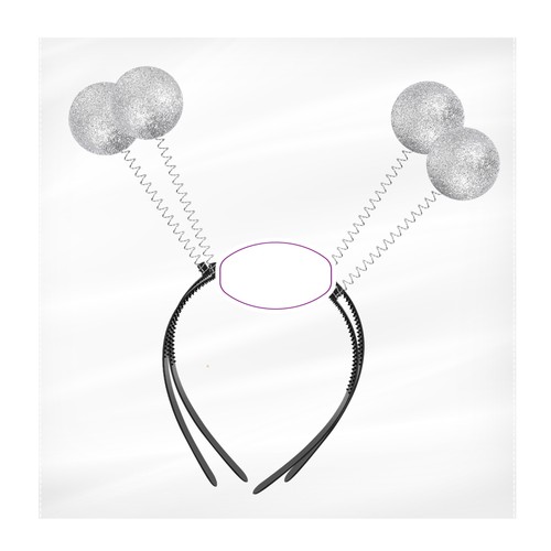 2 Pcs Foam Ball Headband Child Miss Party Headpieces Creative Headbands - Picture 5 of 12