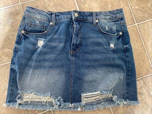 Girls Juniors Jean Lot Skirt Size 14 Plus And 18 - Picture 2 of 7