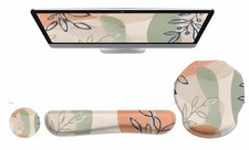 Keyboard Wrist Rest and Wrist Support Mouse Pad, Ergonomic Memory Foam