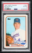 1989 Topps Traded Box Set Collector's Edition (Tiffany) Nolan Ryan PSA 6 HOF 0b7