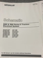 NEW CATERPILLAR SENR4236-01 SCHEMATIC D6H/D6H SERIES II TRACTOR ELECTRIC SYSTEM