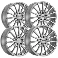 (Set of 4) Petrol P3A 18x8 5x4.5" +40mm Silver Wheels Rims 18" Inch