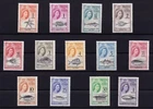 Tristan Da Cunha 1961 Definitive Set of 13 Superb MNH SG 42/54 Cat £90