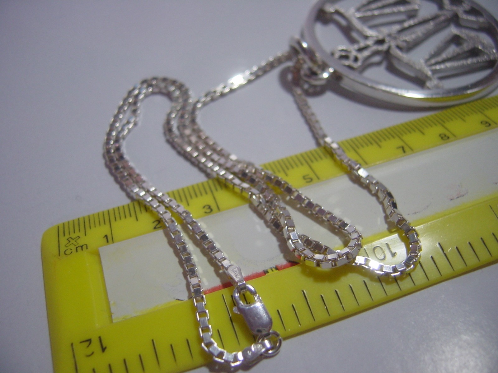 vintage solid silver MASSIVE unique-LIBRA scales … - image 15
