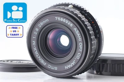 🎦👀✨Presque comme neuf✨ Objectif grand angle SMC PENTAX M 28mm f2.8 MF pour ... - Photo 1/4