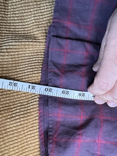 Charles Tyrwhitt Shirt Mens L Slim Fit Plaid Check Button Up Long Sleeve Weekend - Picture 9 of 9