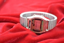 Wilson Digital Watch WR Alarm Chronograph Rectangular Face Untested/Needs Batter