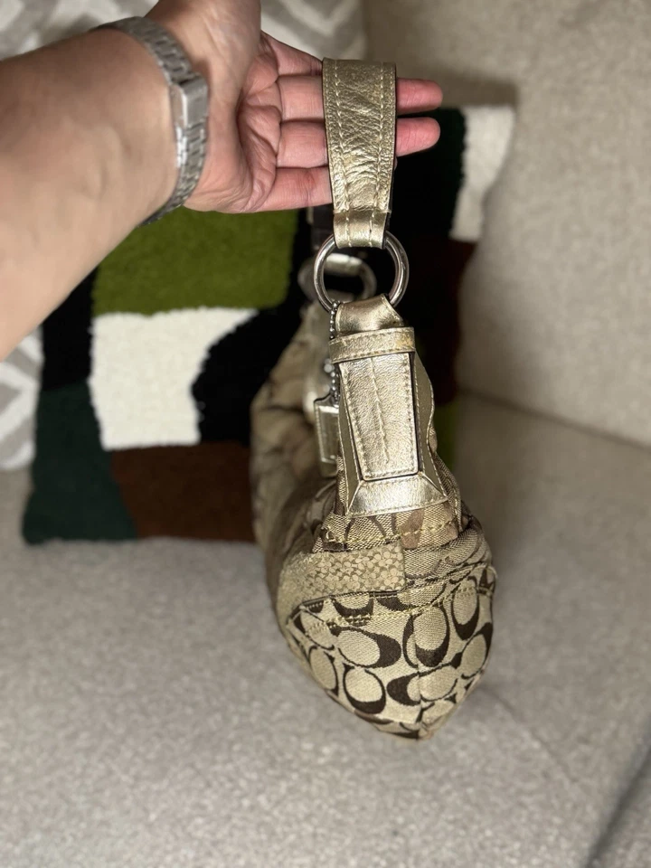 Bolso hobo de retazos COACH Foto 4 de 4