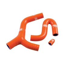 SamcoSport Radiator Hose Kit with Thermostat Bypass Orange