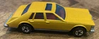 VINTAGE HOT WHEELS  GOLD  CADILLAC SEVILLE 1980 - awesome paint- Hong Kong