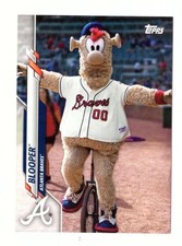 2020 Topps Opening Day Mascots - ATLANTA BRAVES 