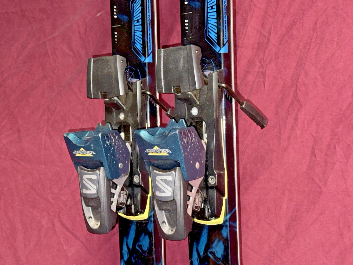 salomon 9000 exp skis Vintage! 🔥 SALOMON 9000 EXP 9X Pr5 SKIS w/ Sal 997 EXP Driver Bindings A+!