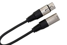 Hosa DMX-106 Male 5-pin DMX to Female 3-pin DMX Adapter Cable - 6 inch