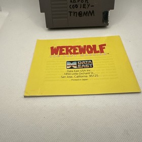 Werewolf The Last Warrior (Nintendo NES 1990)