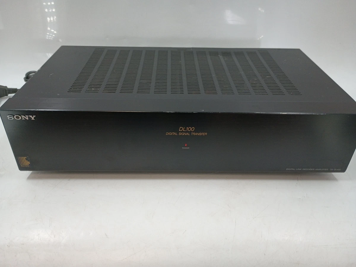 25+ Sony Black Stereo L/R RCA Home Audio Amplifiers & Preamps for
