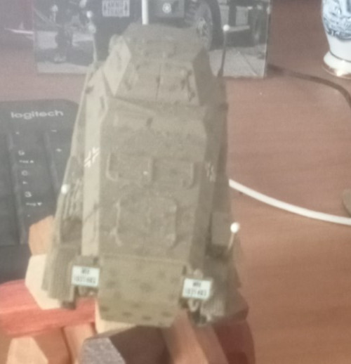 Modello Diecast SDKFZ222 Usato foto 4