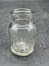 Vintage Pompeian Massage Cream Small Glass Jar