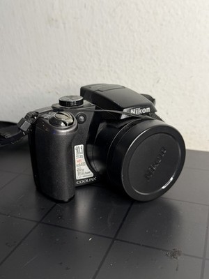 Nikon COOLPIX P80 Black 10.1MP Digital Camera TESTED WORKING