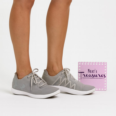 Under Armour STREET PRECISION Gray Lightweight Lace Up Shoes Sz US 7.5 EU 38.5