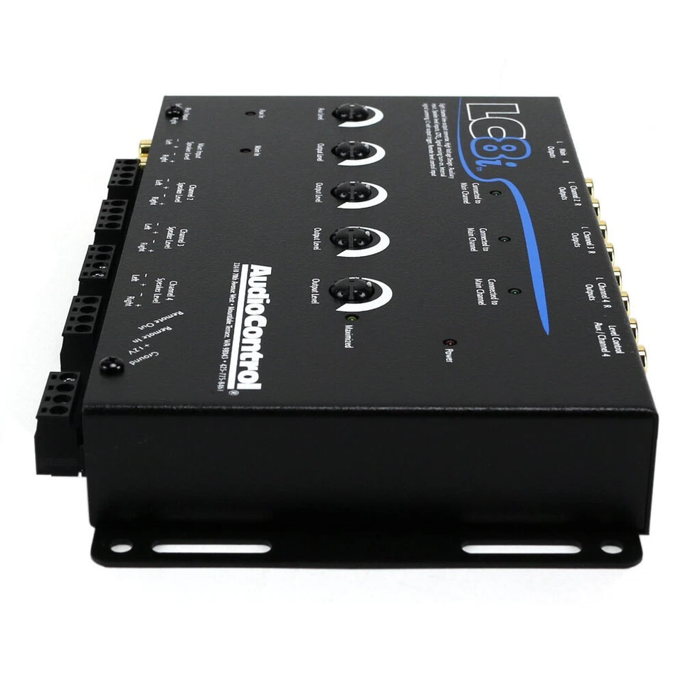 AUDIOCONTROL LC8i 8-CHANNEL LINE OUTPUT CONVERTER (LOC) w/ AUXILIARY INPUT LC8-i - Image 3 of 4