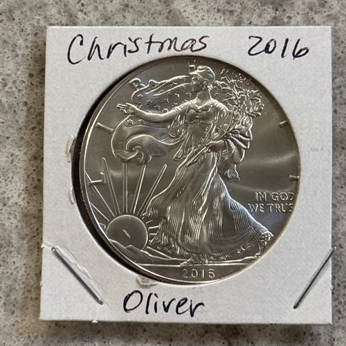 2016 WALKING LIBERTY AMERICAN EAGLE .999 FINE SILVER DOLLAR COIN 1oz. $1 USA