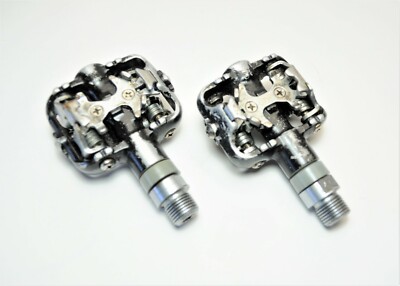 WELLGO WPD-800 DUAL SIDE CLIPLESS BICYCLE PEDALS SPD COMPATIBLE 9/16 X 20TPI