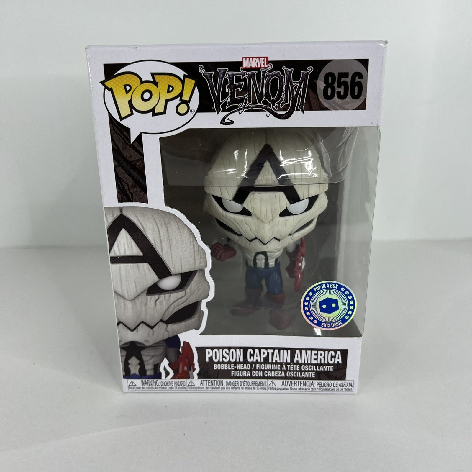 Sale Funko Pop Marvel Poison Captain America Vinyl #856 Figure