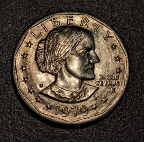 1979 D Susan B Anthony Liberty Dollar Coin - Picture 4 of 5