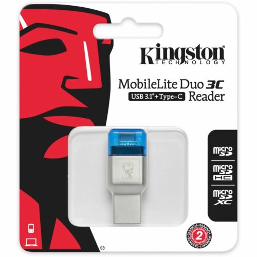 KINGSTON Kartenleser USB typ C STICK MobileLite Duo 3C micro USB Kartenlesegerät - Bild 2 von 6