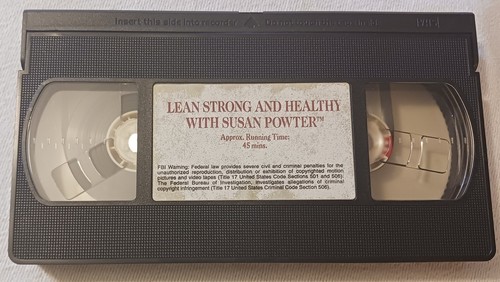 Lean Strong And Healthy With Susan Powter VHS (1993) Exercise Video - TESTED - Bild 5 von 5
