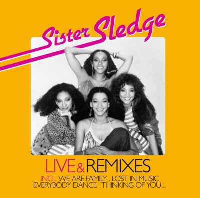 CD Sister Sledge Live & Remixes  2CDs