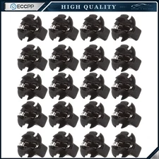 20x T10 1/2"Hole Twist Lock Wedge Instrument Panel Dash Light Bulb Base Sockets