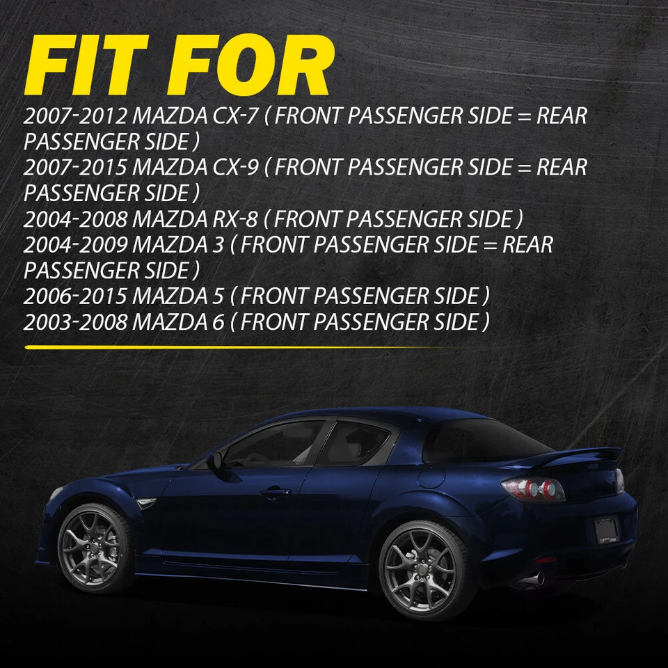 Manija de puerta exterior delantera/trasera derecha para Mazda 2007-2012 CX-7 Mazda 2007-2015 CX-9 Foto 2 de 4