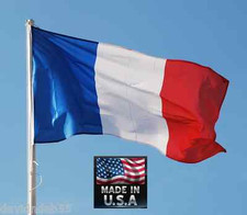 3x5 Foot FRENCH FRANCE Heavy Duty In/outdoor Super-Poly FLAG BANNER*USA MADE