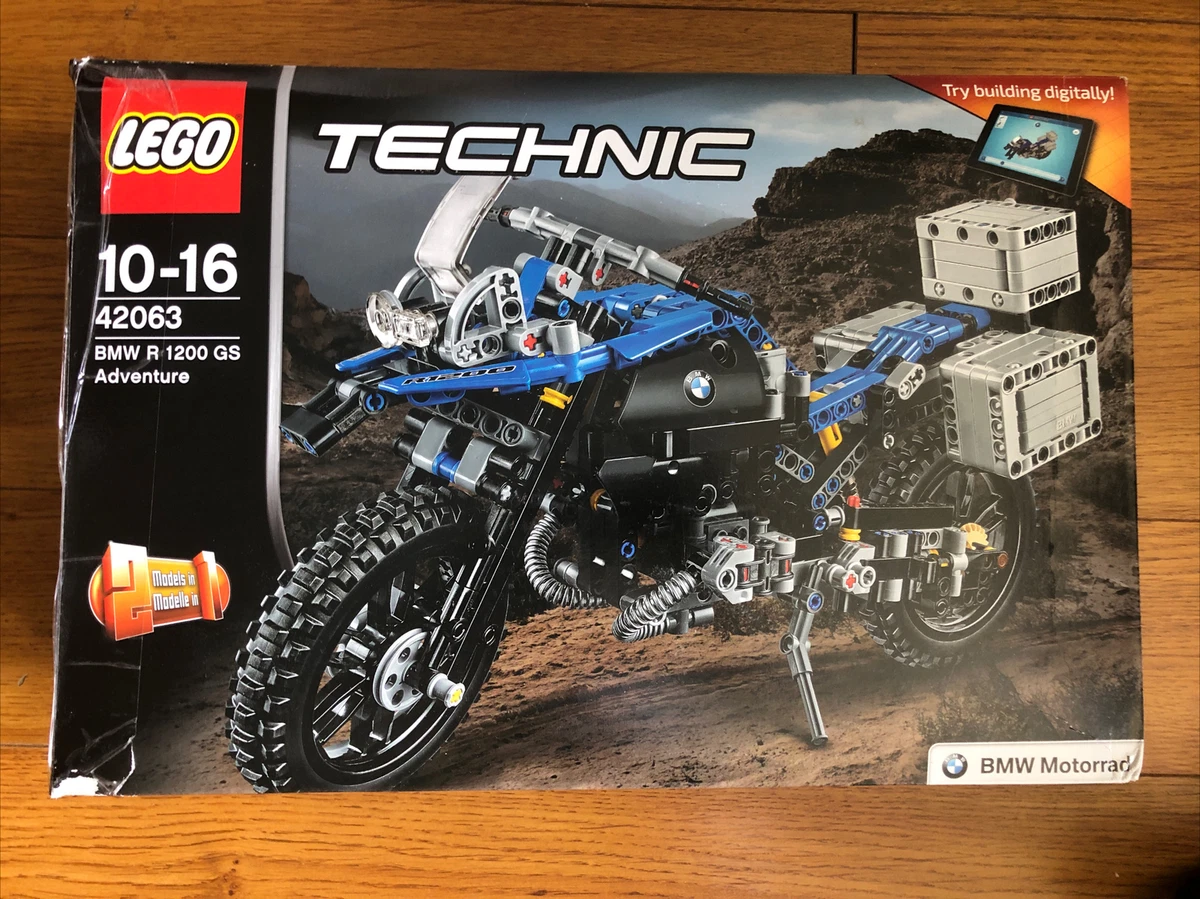  LEGO Technic BMW R 1200 GS Adventure 42063 Advanced Building  Toy : Toys & Games