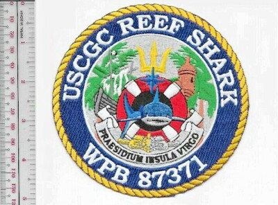 US Coast Guard Puerto Rico USCGC Cutter Reef Shark WPB-87371 Coast NO TARIFF