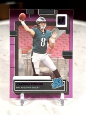 2022 Panini Clearly Donruss Rated Purple /175 Carson Strong #61 Rookie RC