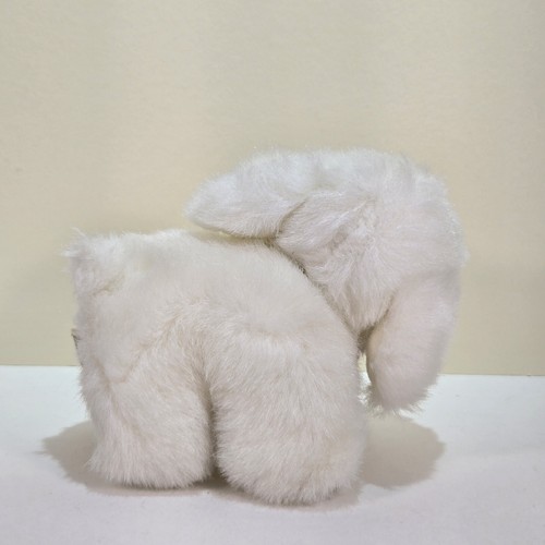 Vintage 1986 Applause White Puppy Dog Plush 5" Love Tag - Picture 7 of 13