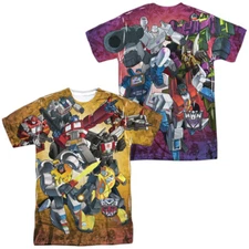 Transformers Autobots Decepticons Men's Sublimation T-Shirt S-2XL 1 or 2 Sided