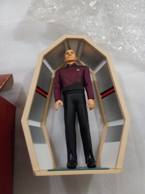1995 Hallmark Keepsake Star Trek Captain Jean-Luc Picard Keepsake Ornament - NEW